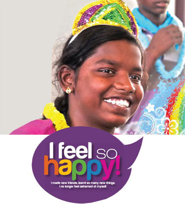Transformative experiences. Happy children.